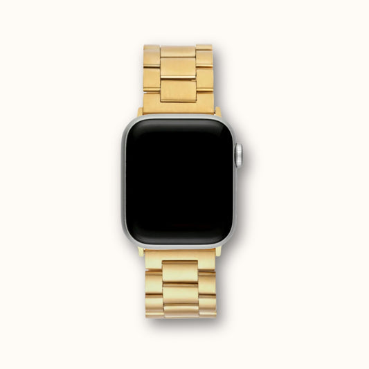 Classic Stainless Steel Watch Band - Gold